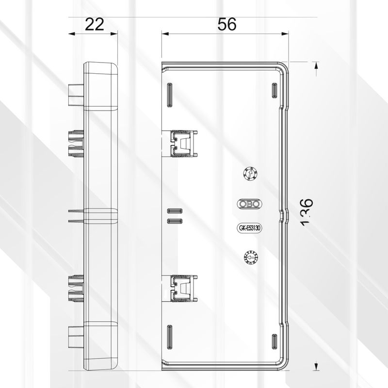 End Piece Rapid-45 GK-53130