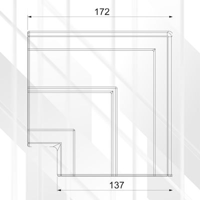 Flat Angle Hood Rapid-45 GK-53130