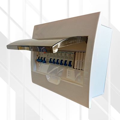 CHINT Populated DB Flush 12Way (Steel Tray)