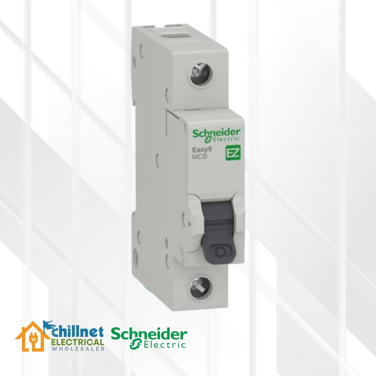 Schneider 1P 3kA EZ9 MCB C-Curve DIN