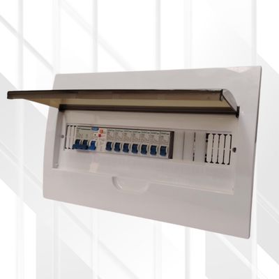 CHINT Populated DB Flush 18Way (Steel Tray)