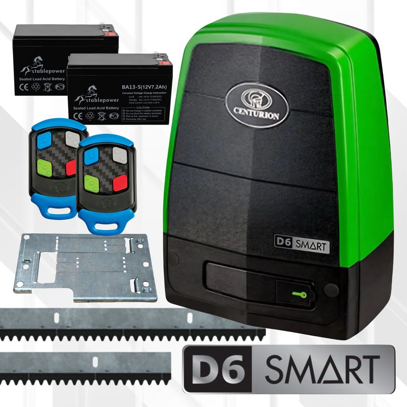 Centurion D6 SMART Sliding Gate Motor Kit