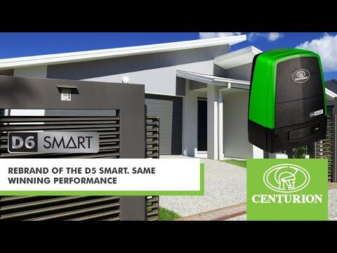 Centurion D6 SMART Sliding Gate Motor Only + 2xTX4 Remotes