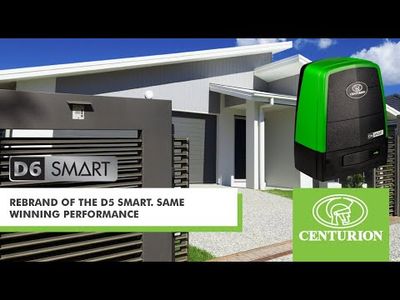 Centurion D6 SMART Sliding Gate Motor Only + 2xTX4 Remotes