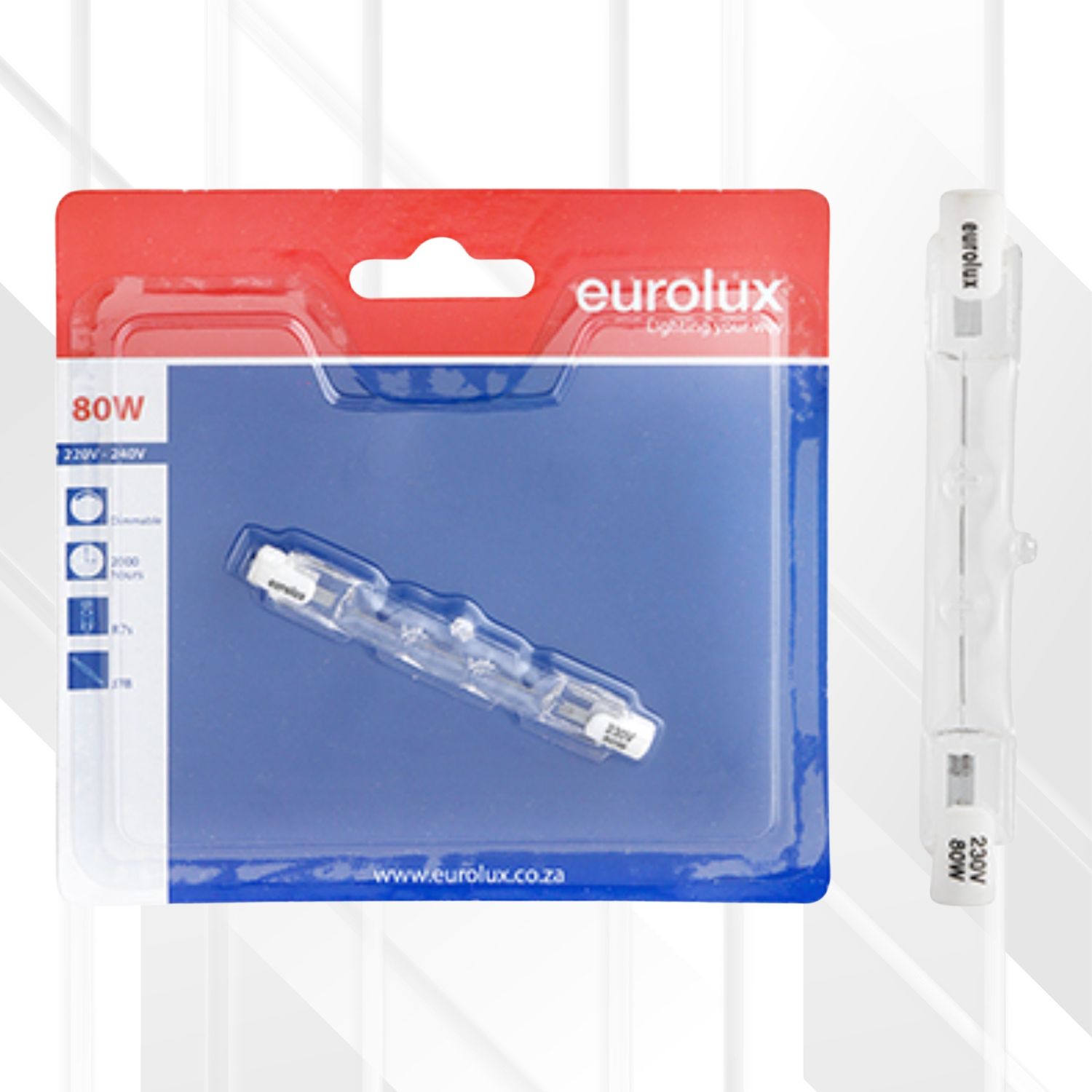Halogen QI Premium J78 80w Blister R7