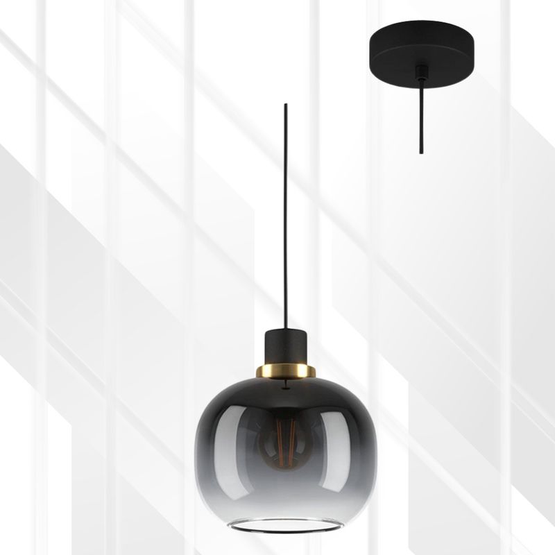 Oilella Pendant Black E27 1x40W