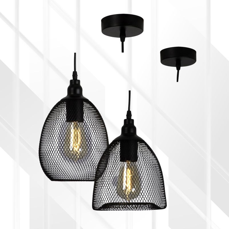 Syphen Pendant Black