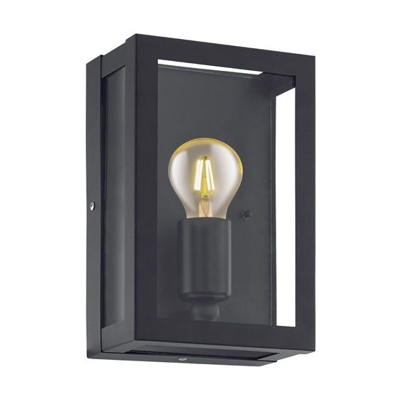 Alamonte1 W/Light Outdoor Black - O394