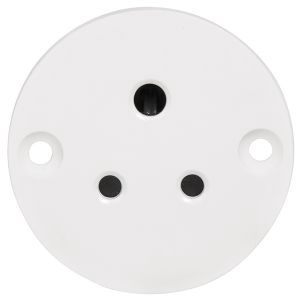 CBi 6A Socket Outlet Round White