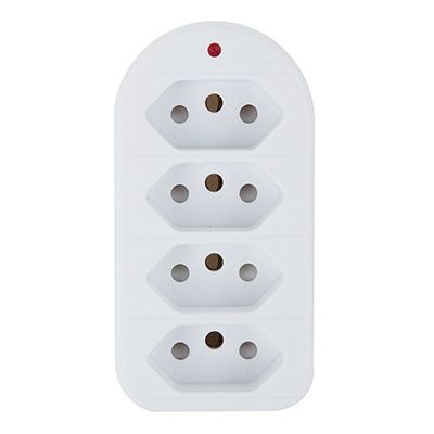 4 Way Adaptor with Indicator Light