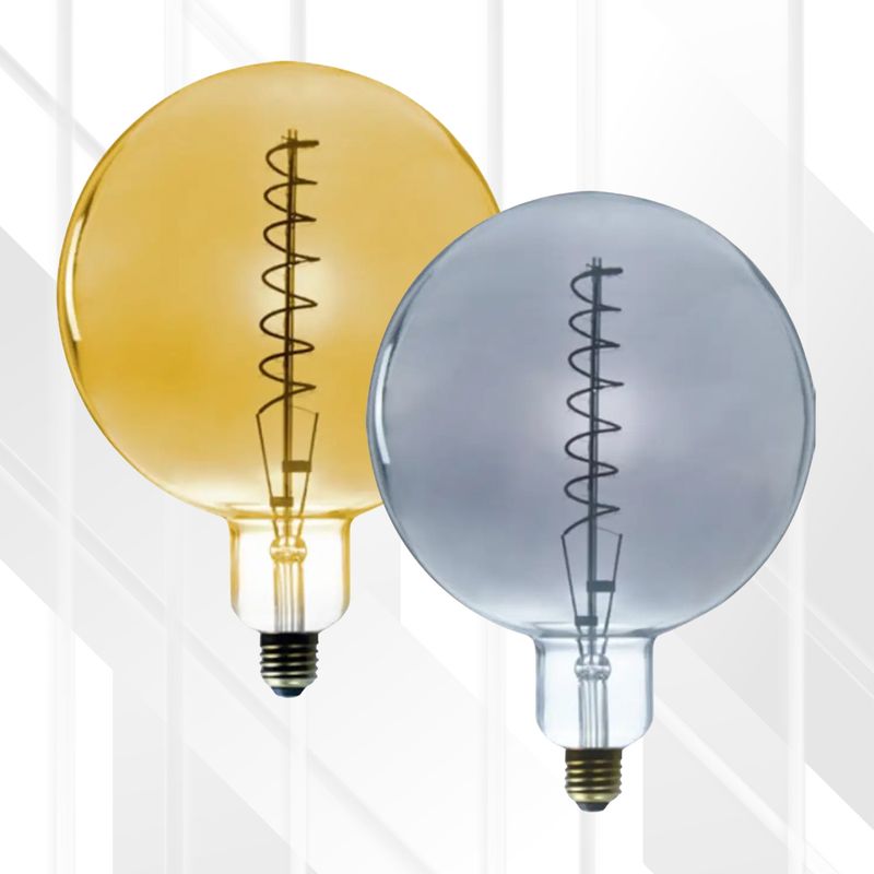 4W E27 LED G200 Spiral Filament Bulb