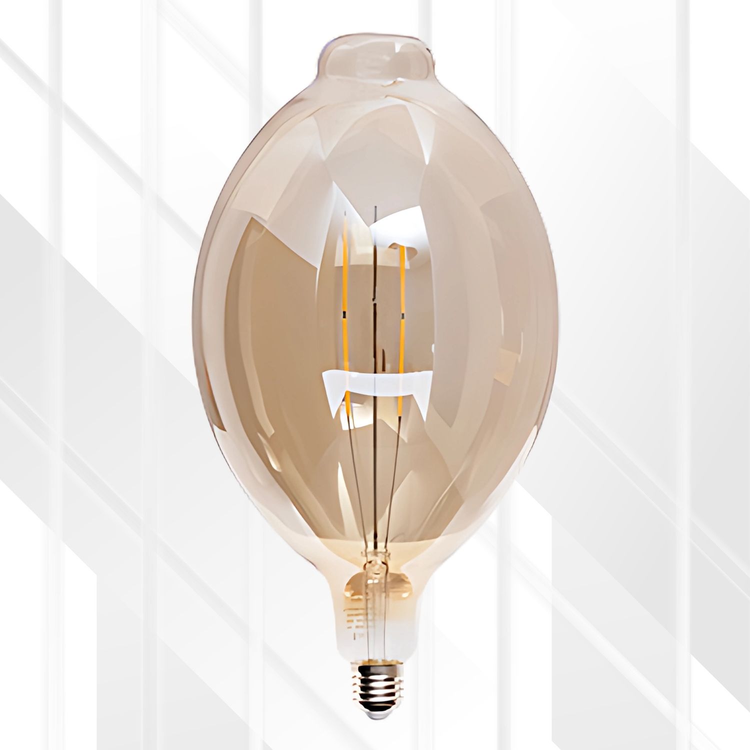 Filament Amber 8W LED E27 2700K 180x395mm