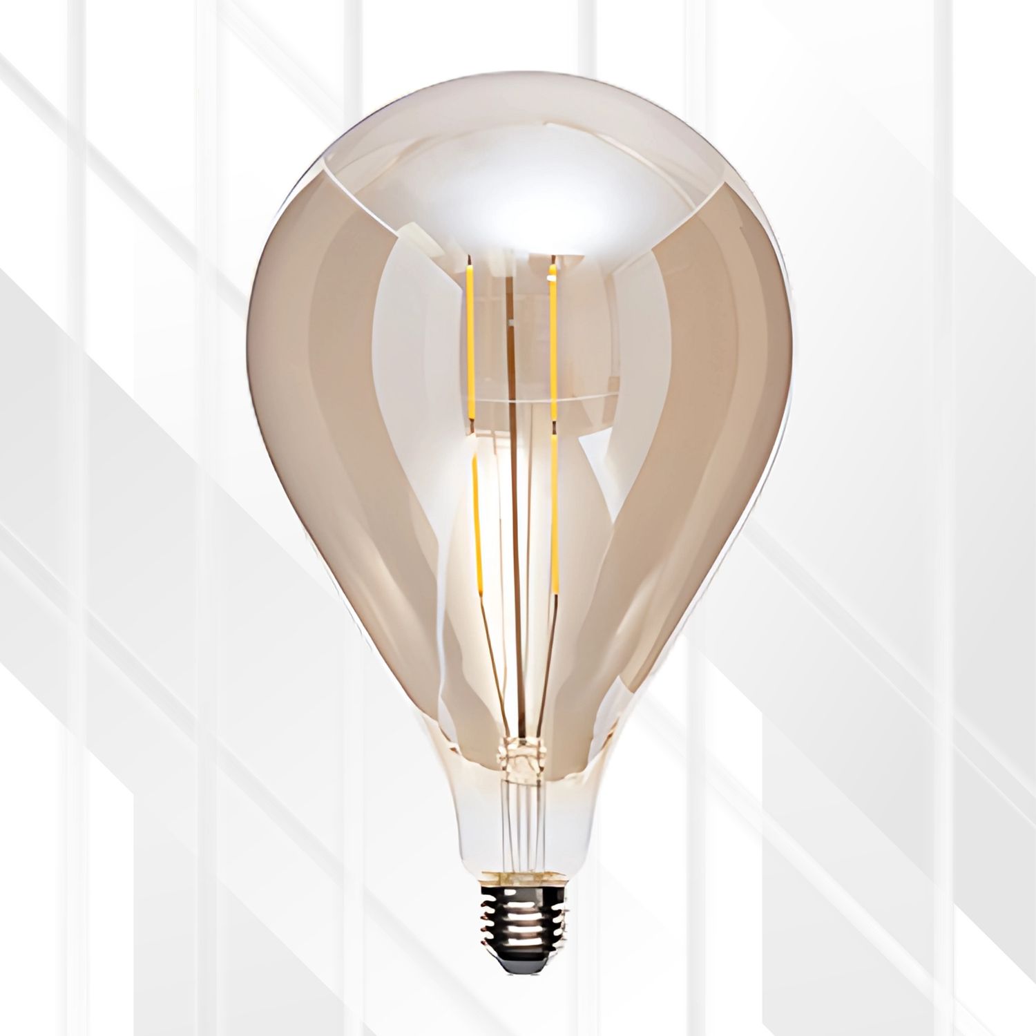 Filament Amber 8W LED E27 2200K 160x300mm