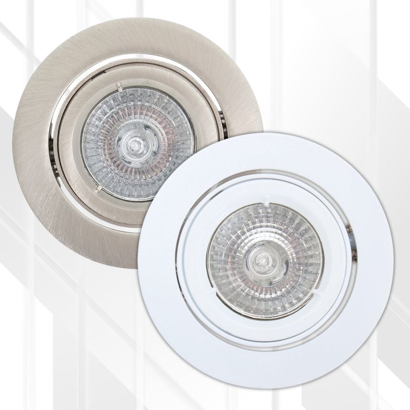 Tilt Twist Downlight 94mm Dia (Fitting)