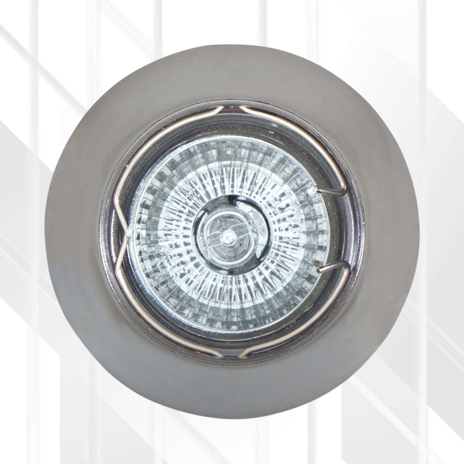 Straight Curved Rim Downlight 78mm Dia (Fitting), Color: Gun Metal