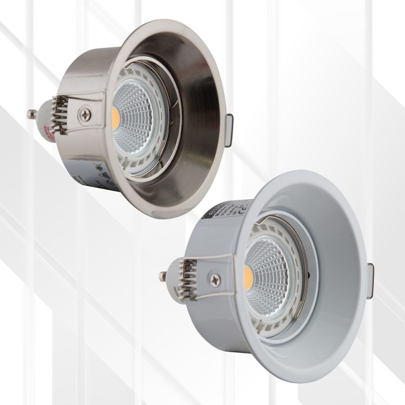 Anti-Glare Round Downlight 85mm Dia (Fitting)