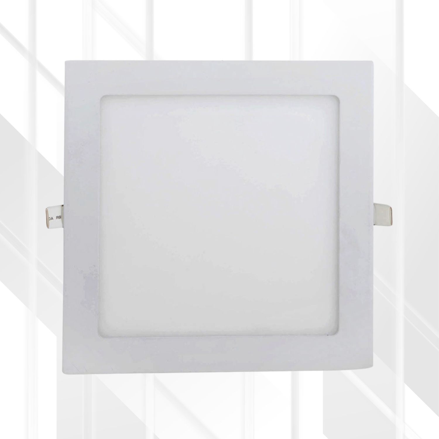 Square Panel Downlight White LED 18W