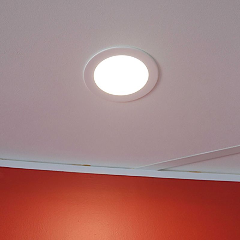 LED Round Panel Downlight INT White