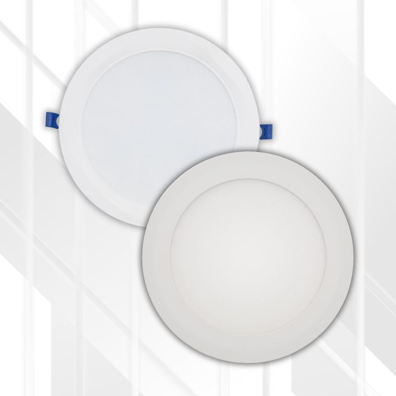LED Round Panel Downlight INT White