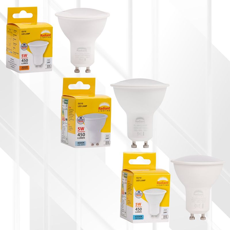 GU10 Frosted Lens 5W LED
