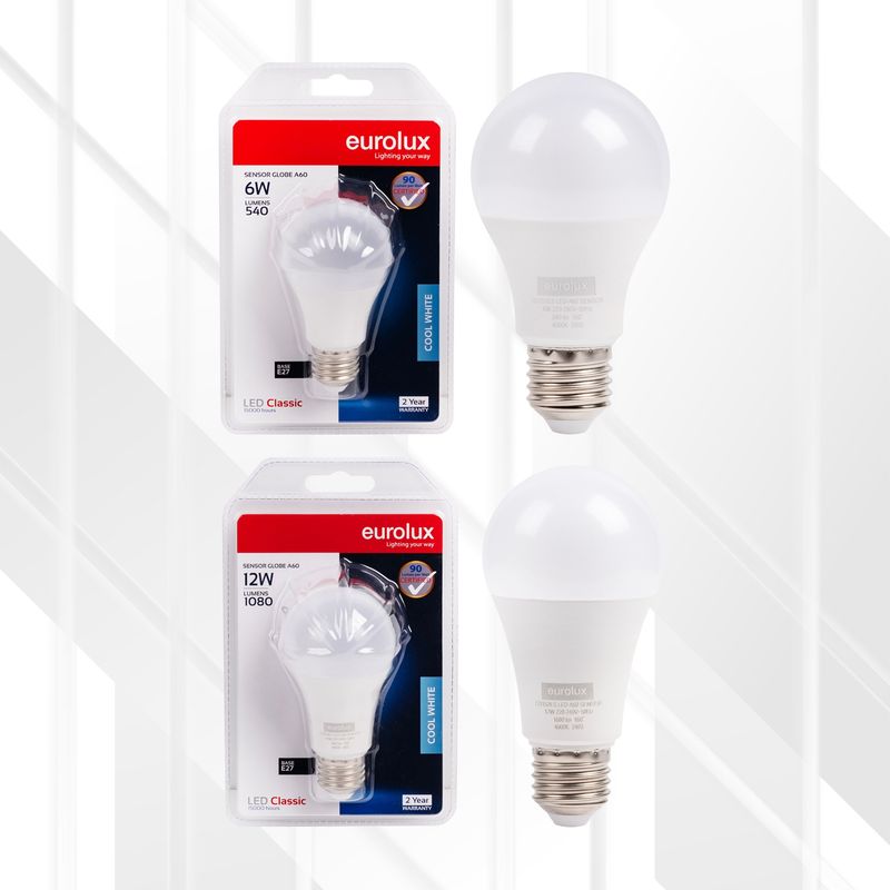 A60 Classic Day/Night Sensor LED E27 4000K