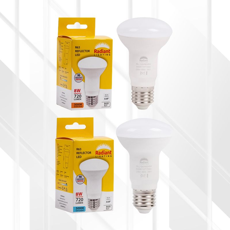 R63 Reflector 8W LED E27
