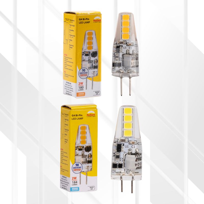 Bi-Pin 2W LED G4 12V