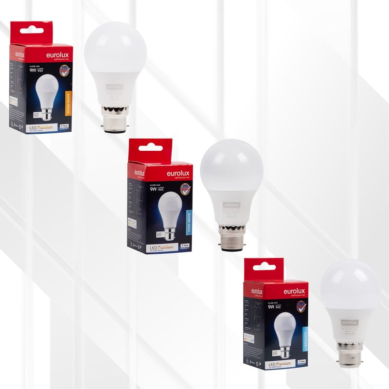 A60 Premium 9W LED B22