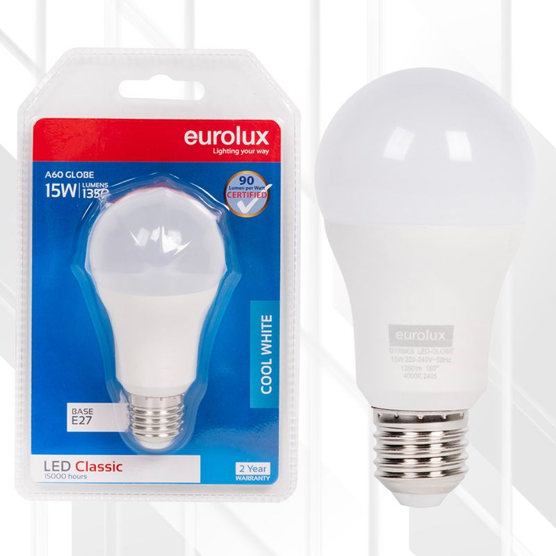 A65 Classic 15W LED E27 4000K Blister