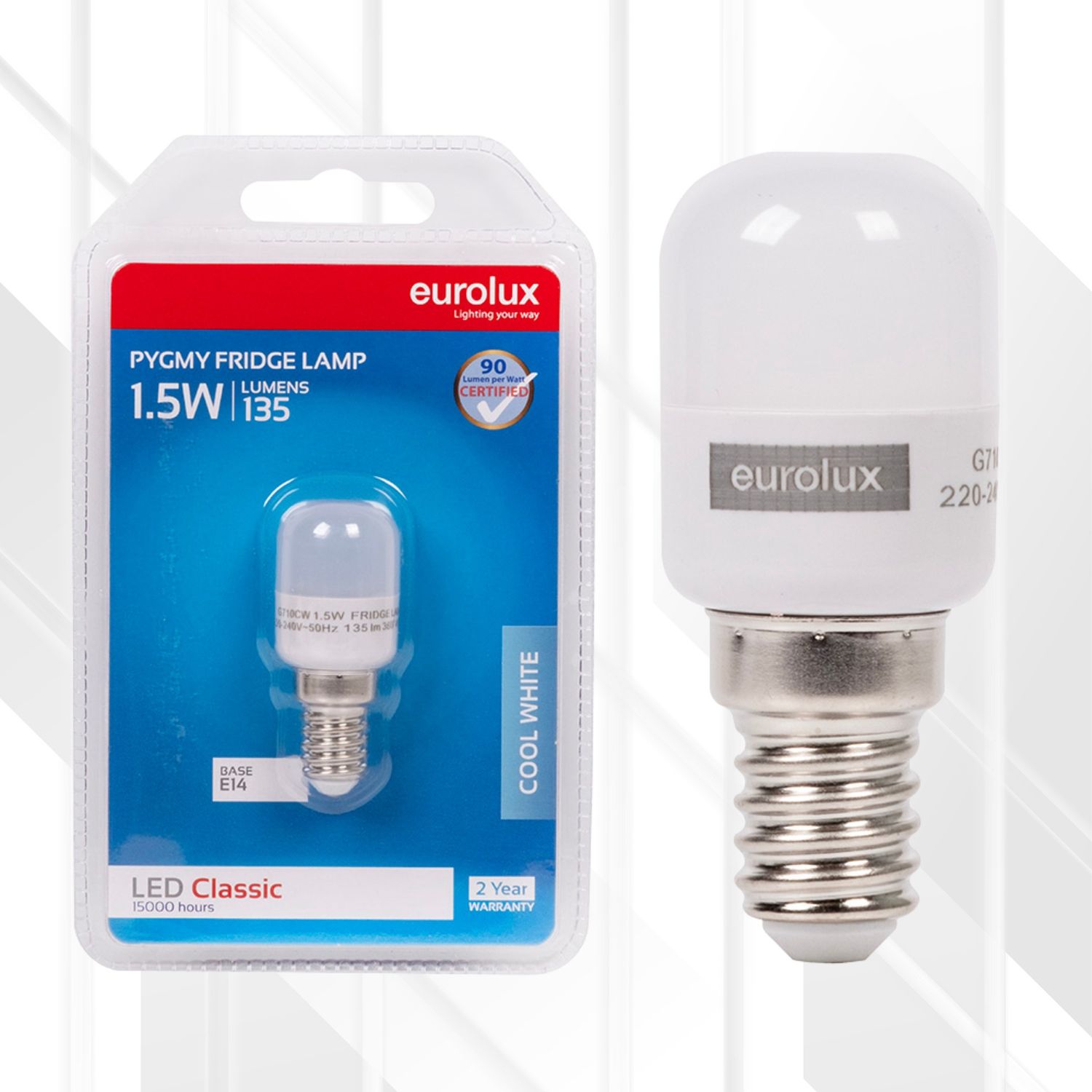 Pygmy Fridge Lamp Classic 1.5W LED E14 4000K