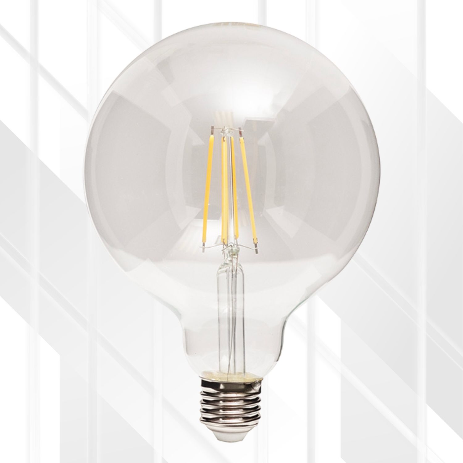 Maxi Globe G125 Filament 8W LED E27 3000K Dimmable