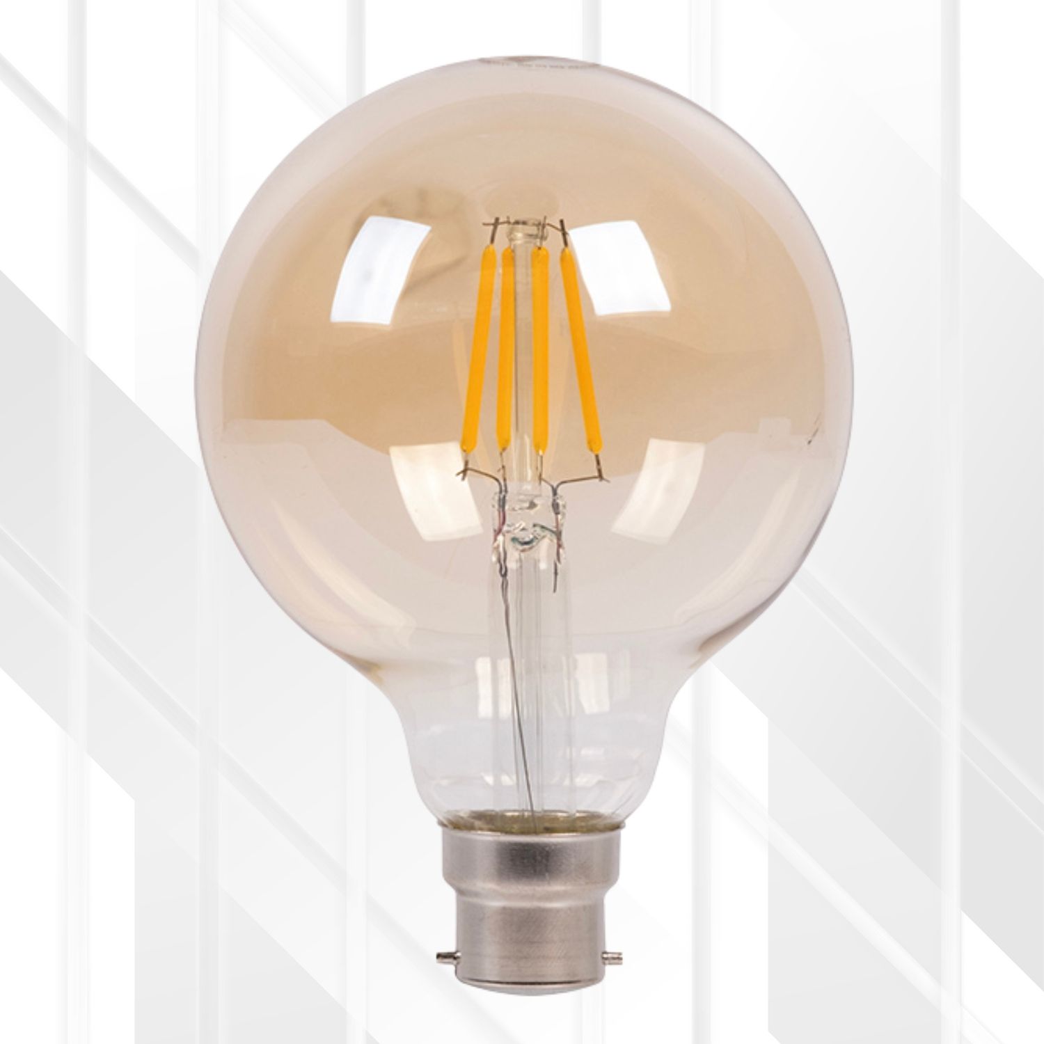 Maxi Globe G95 Filament Amber 4W B22 2700K