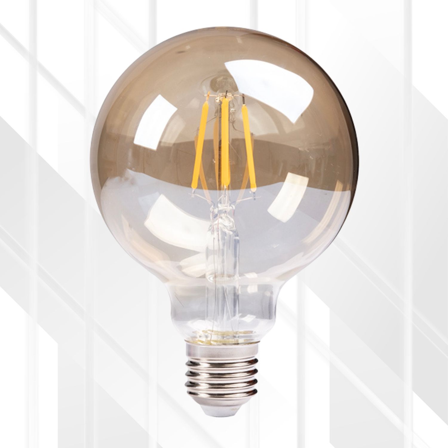 Maxi Globe G95 Filament Amber 4W LED E27 2700K