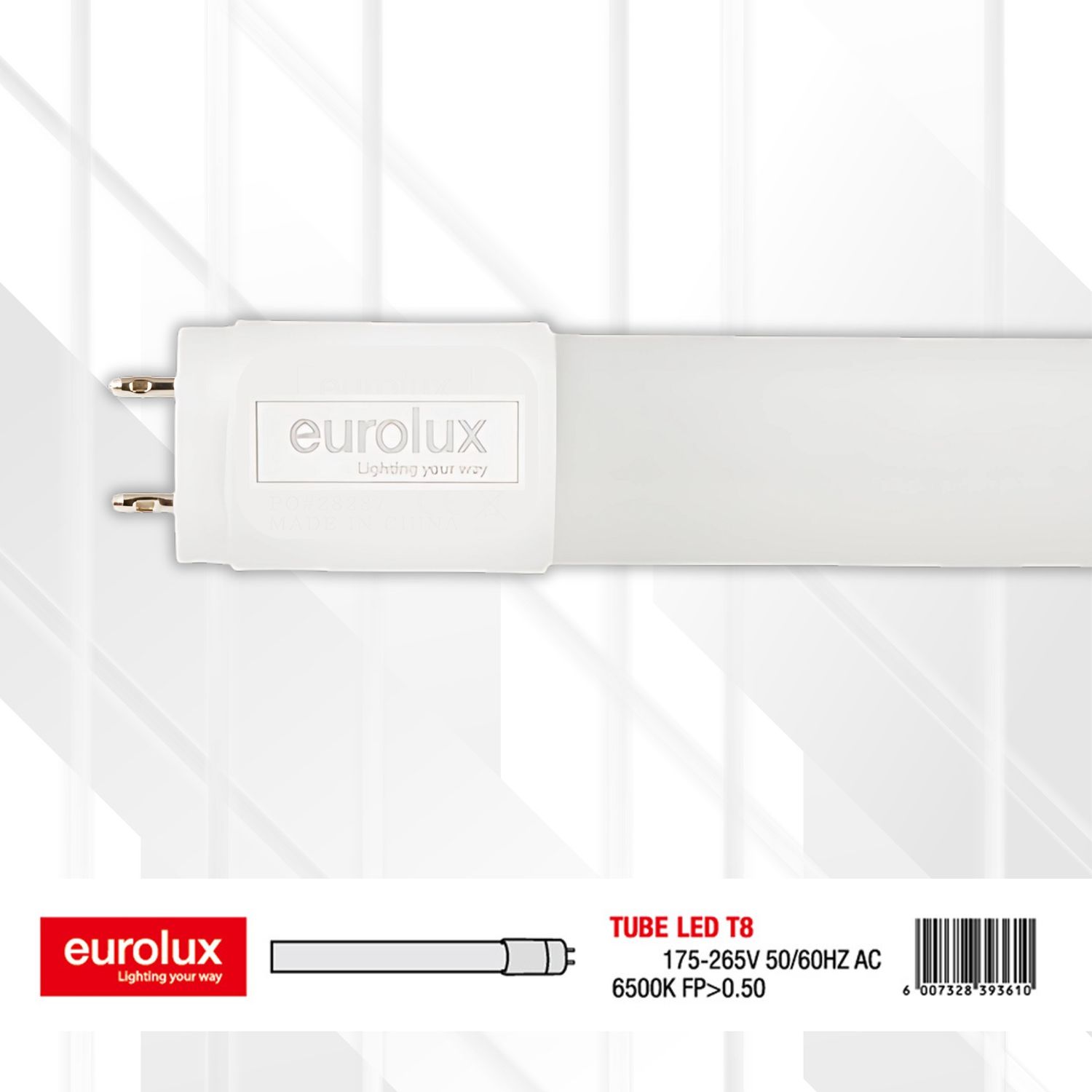 T8 Opal Glass LED Tube G13