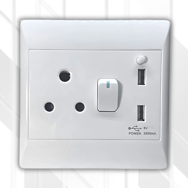 S-TEC Socket 1x16A 2xUSB 4x4