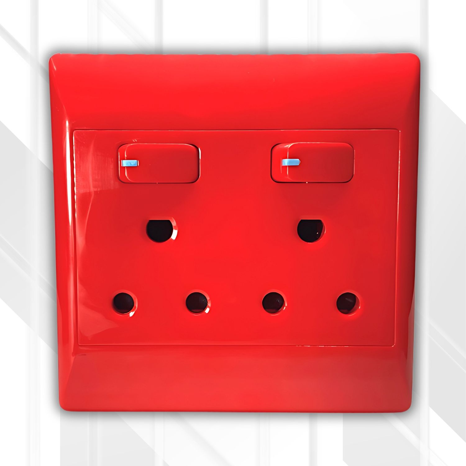 S-TEC Socket Dedicated 2x16A 4x4 (RED)