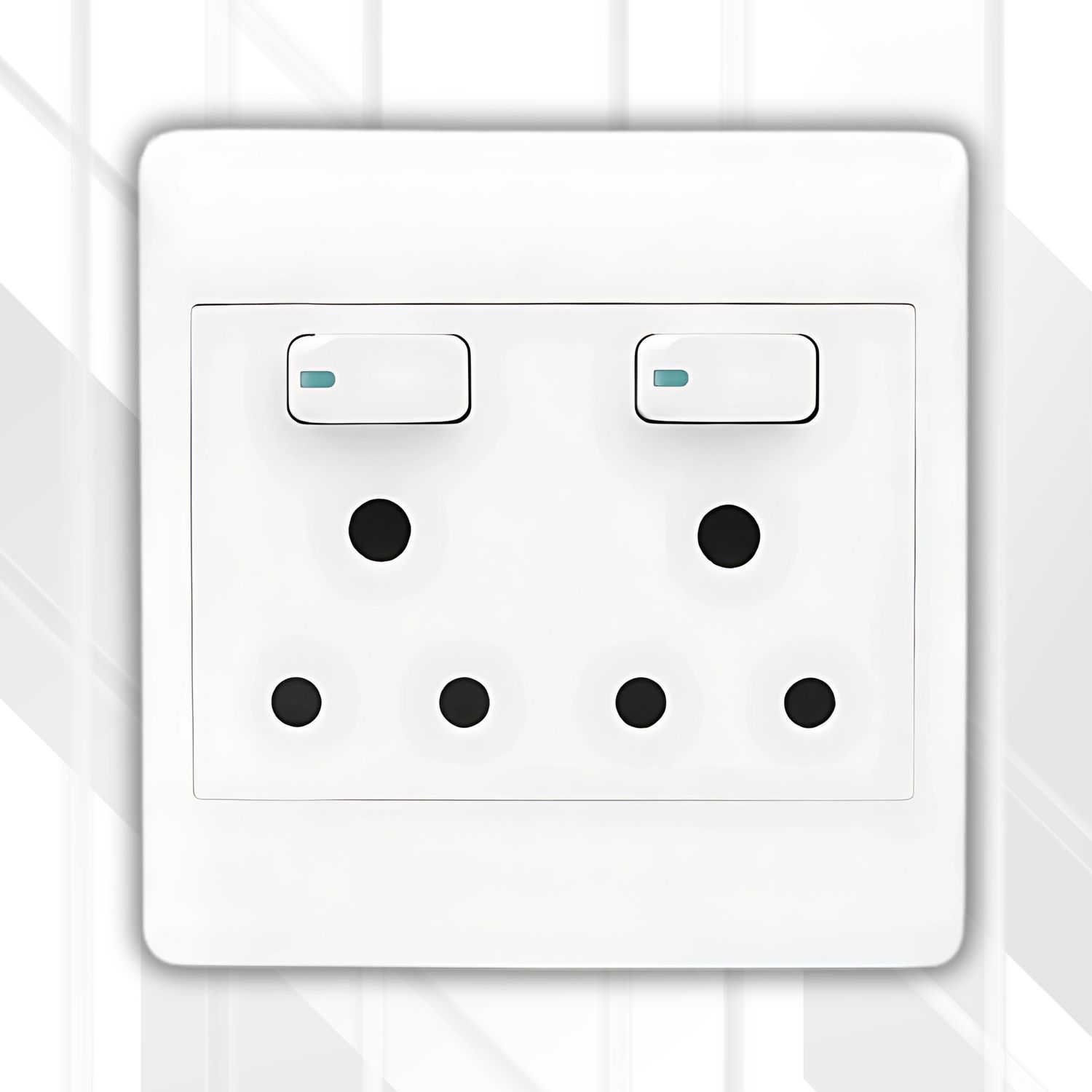 S-TEC Socket Double 16A 4x4