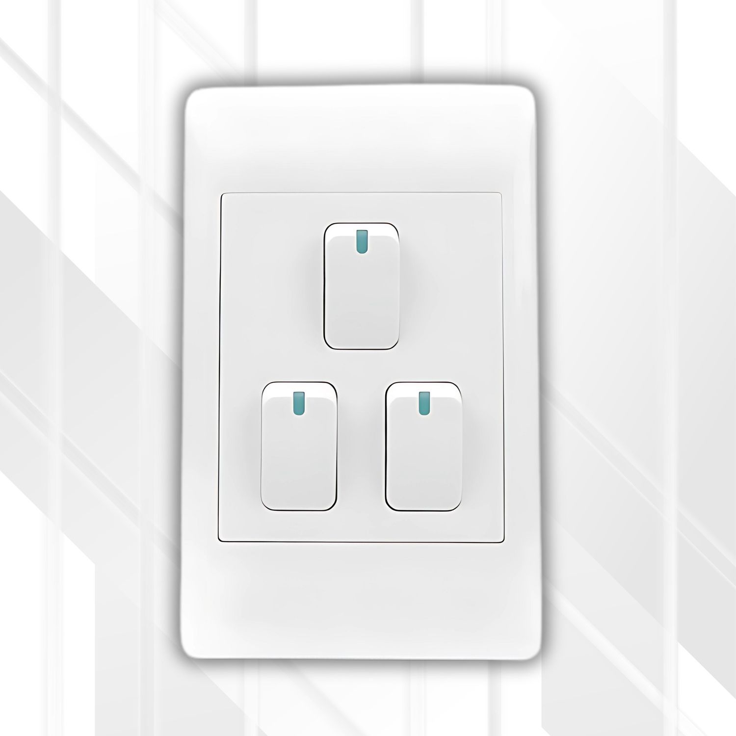 S-TEC Switch 3 Lever 1 Way 4x2