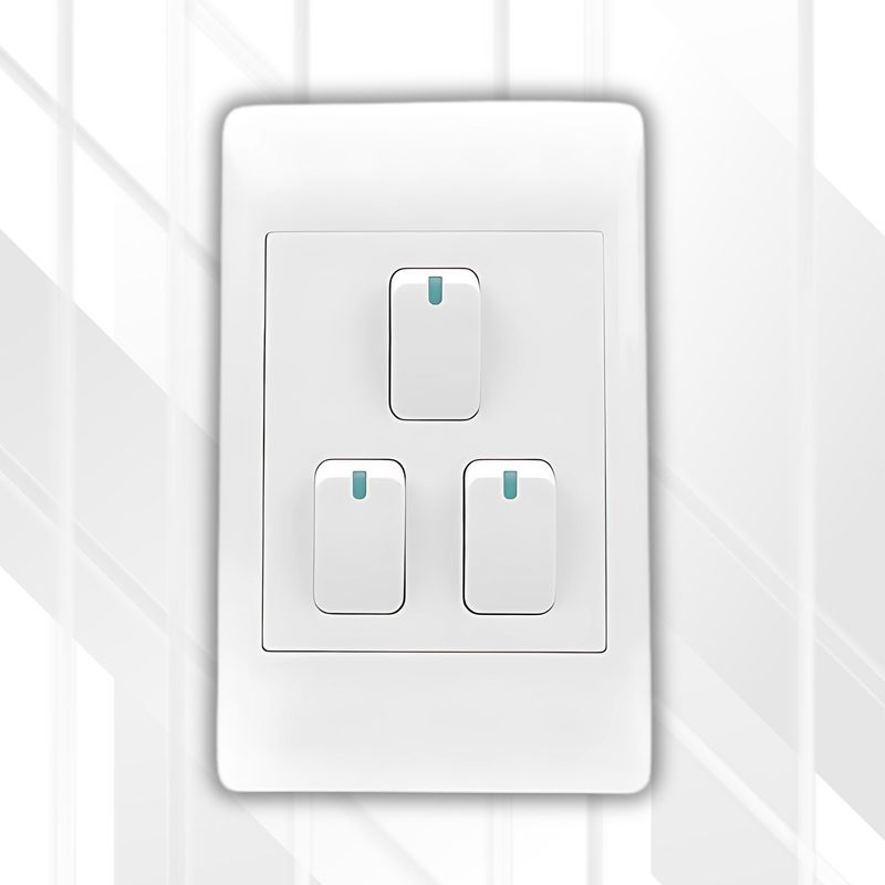 S-TEC Switch 3 Lever 1 Way 4x2