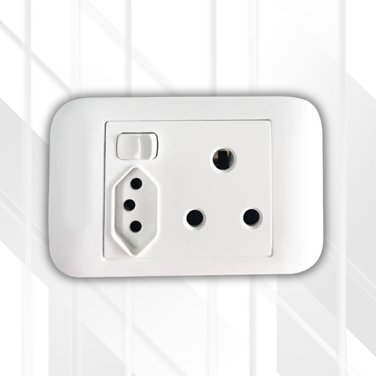Onesto Switch Socket RSA + Euro Combo 4x2