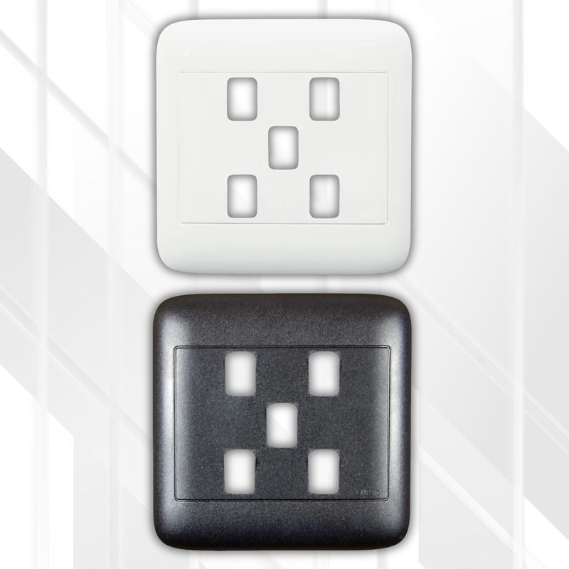 Onesto 5 Lever Grid Plate Only 4x4