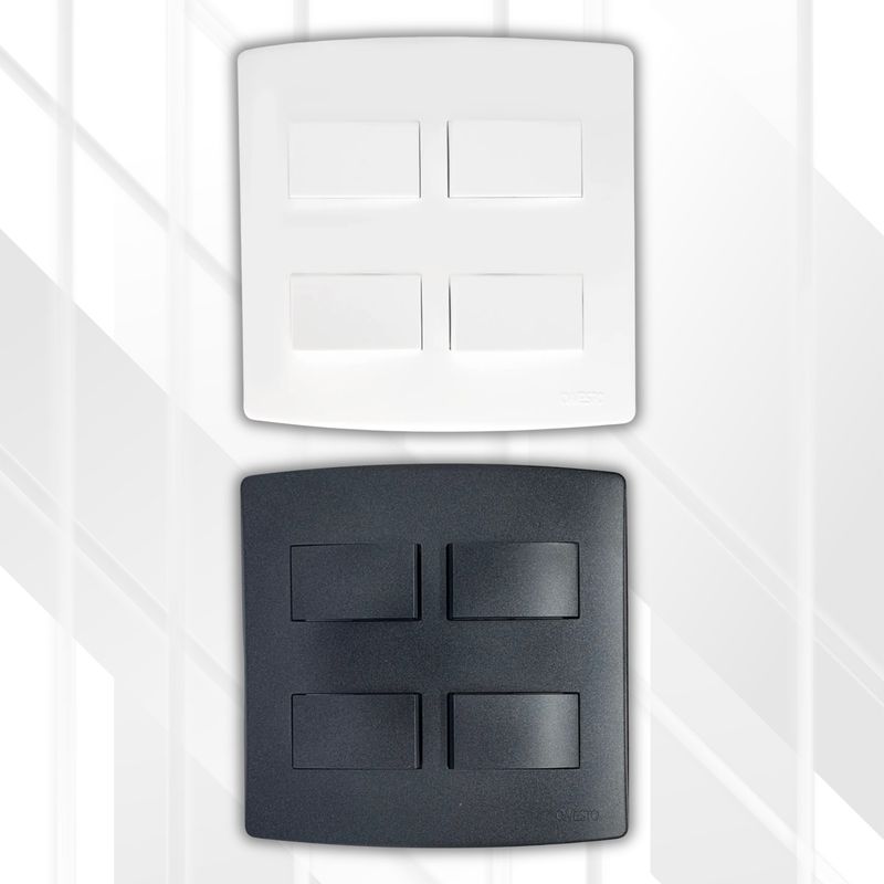 Trinity 16A 4 Lever 1 Way Switch 4X4