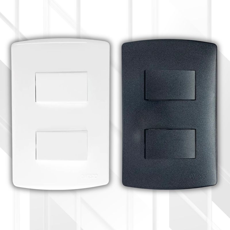 Trinity 16A 2 Lever 1 Way Switch 4X2