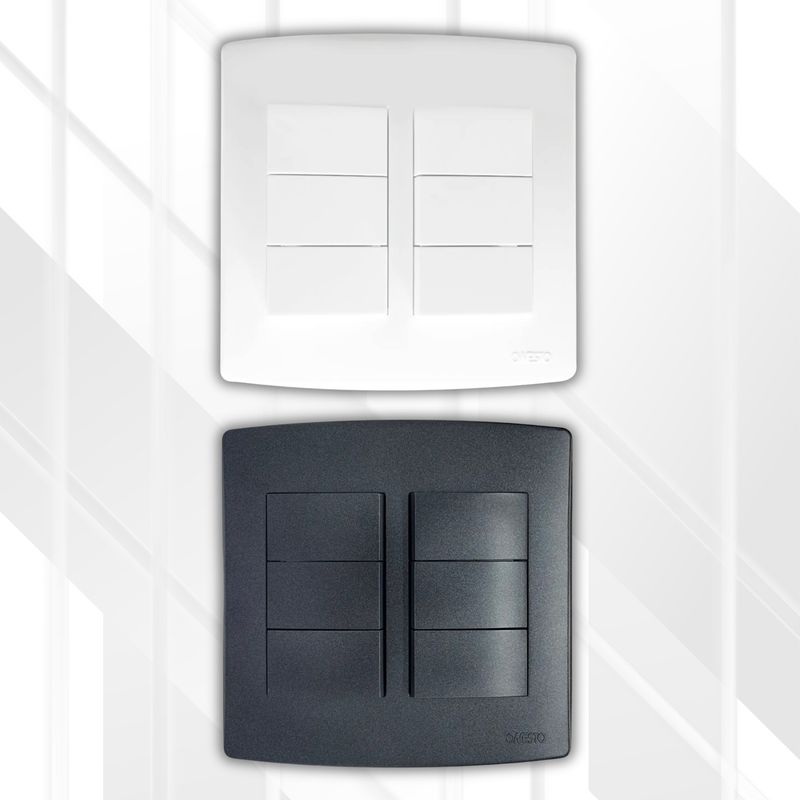 Trinity 16A 6 Lever 1 Way Switch 4X4
