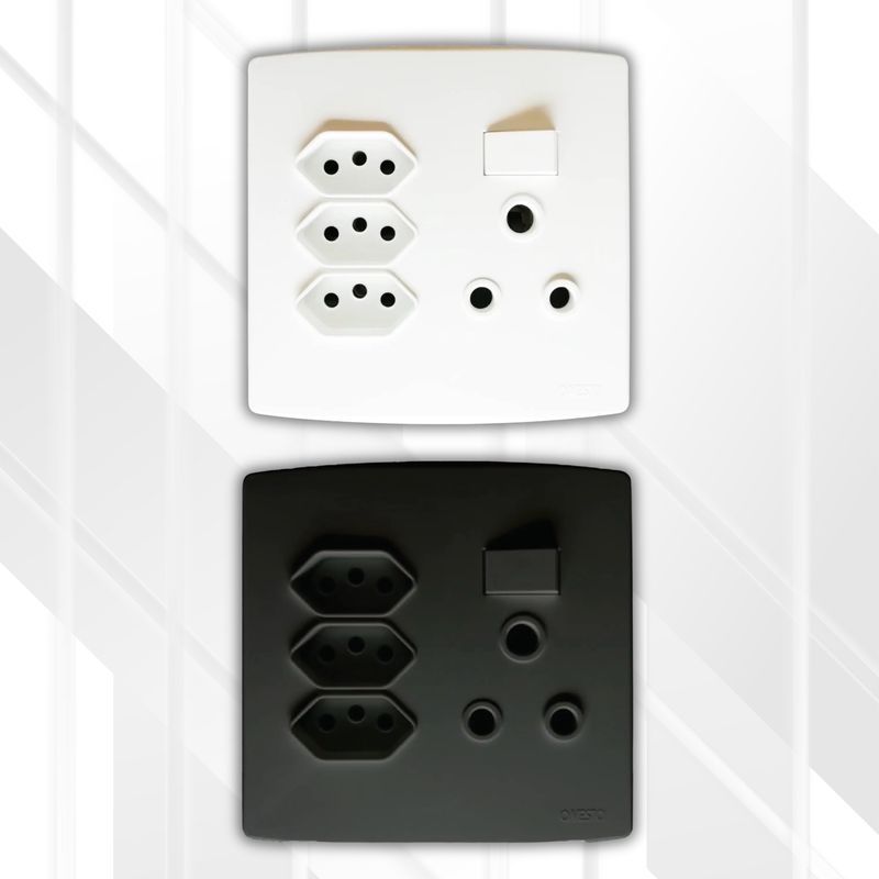 Trinity RSA Switched + 3x ZA Combo Socket 4X4