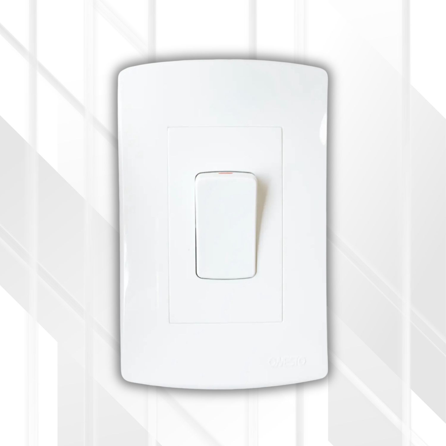 Trinity 2 Pole Isolator 4X2, Colour: White, Size: 30A