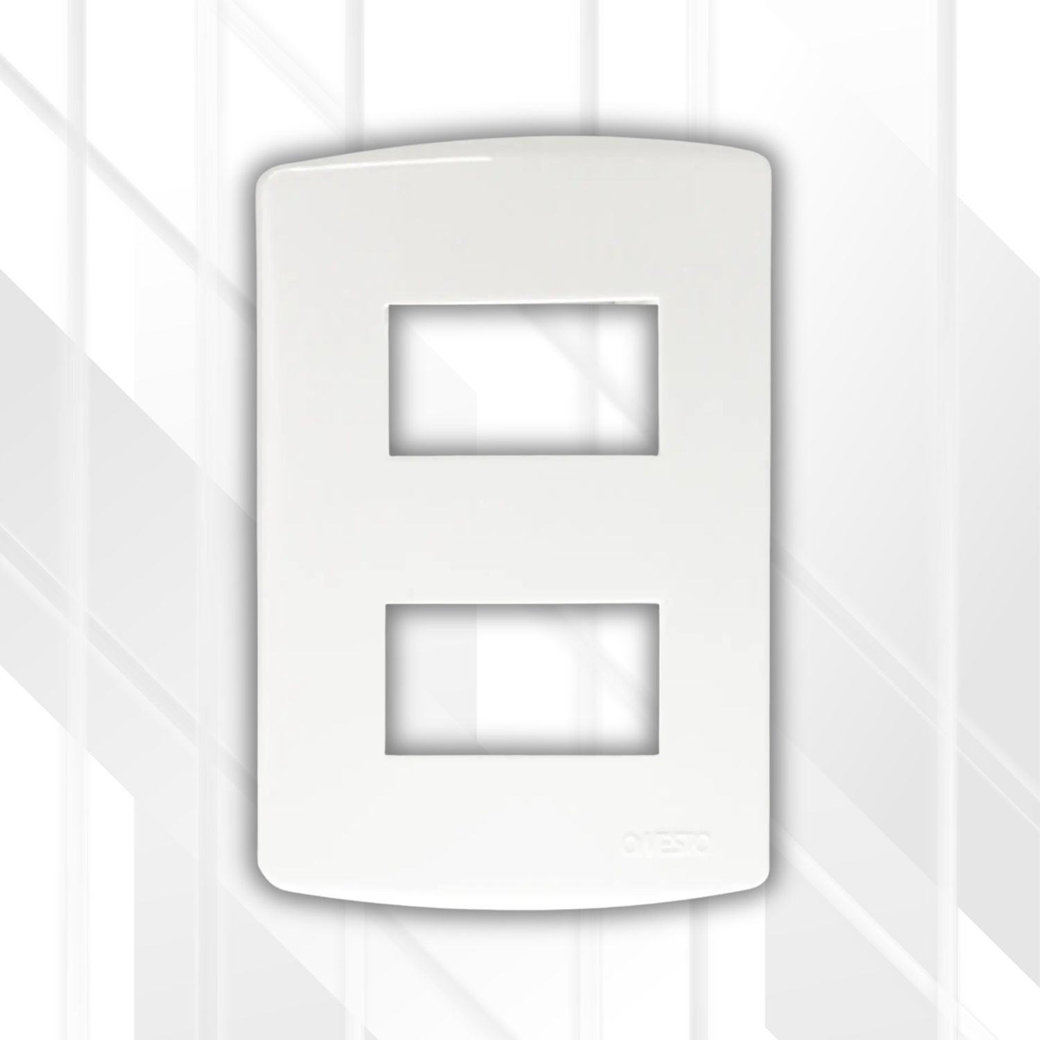 Trinity 2 Lever Yoke 4X2, Colour: White