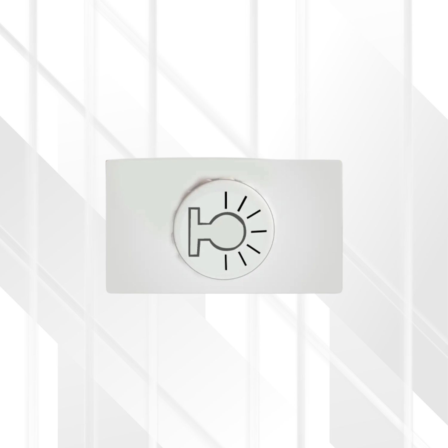 Trinity 500W Rotary Dimmer Module, Colour: White