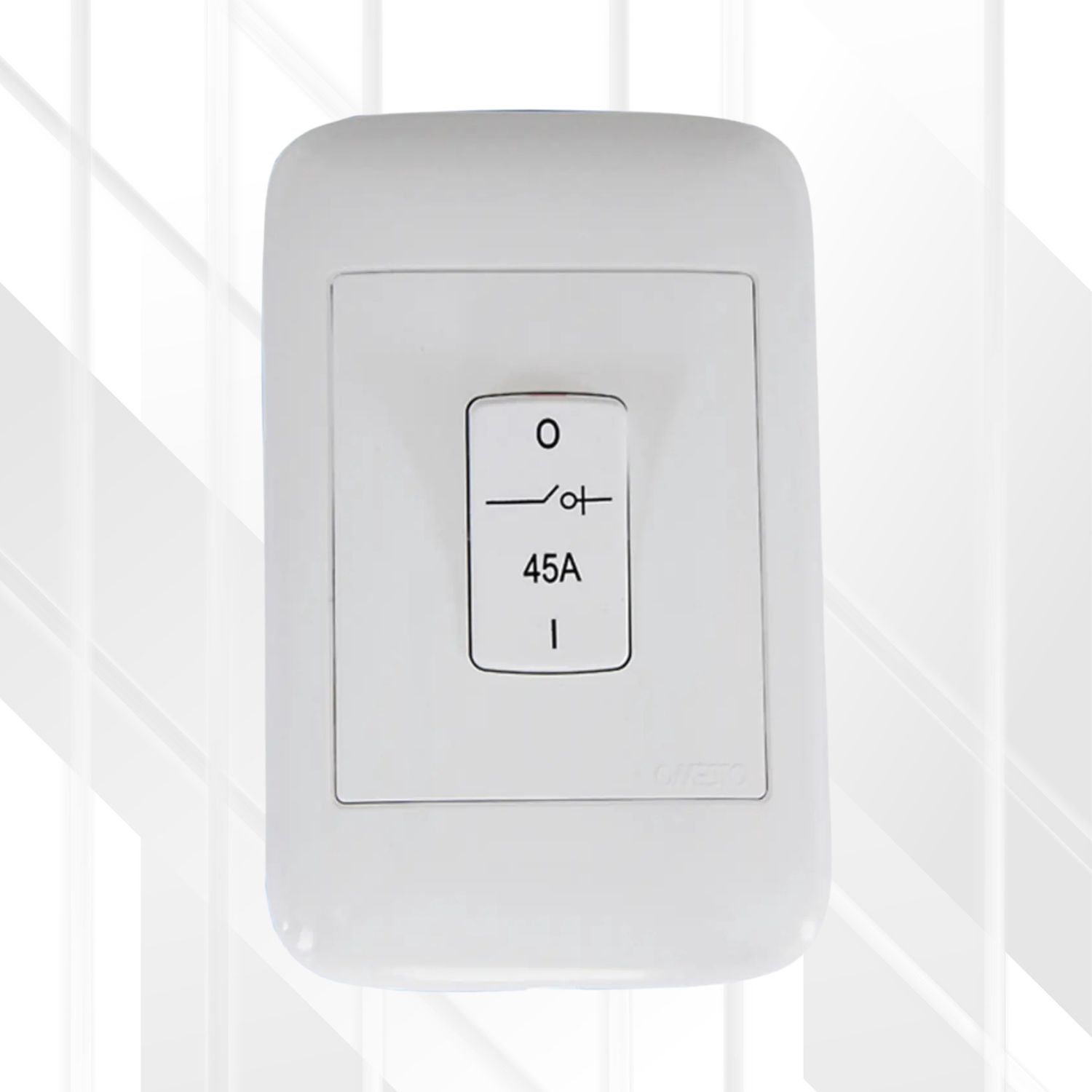 Onesto Isolator 45A 2P 2x4, Colour: White
