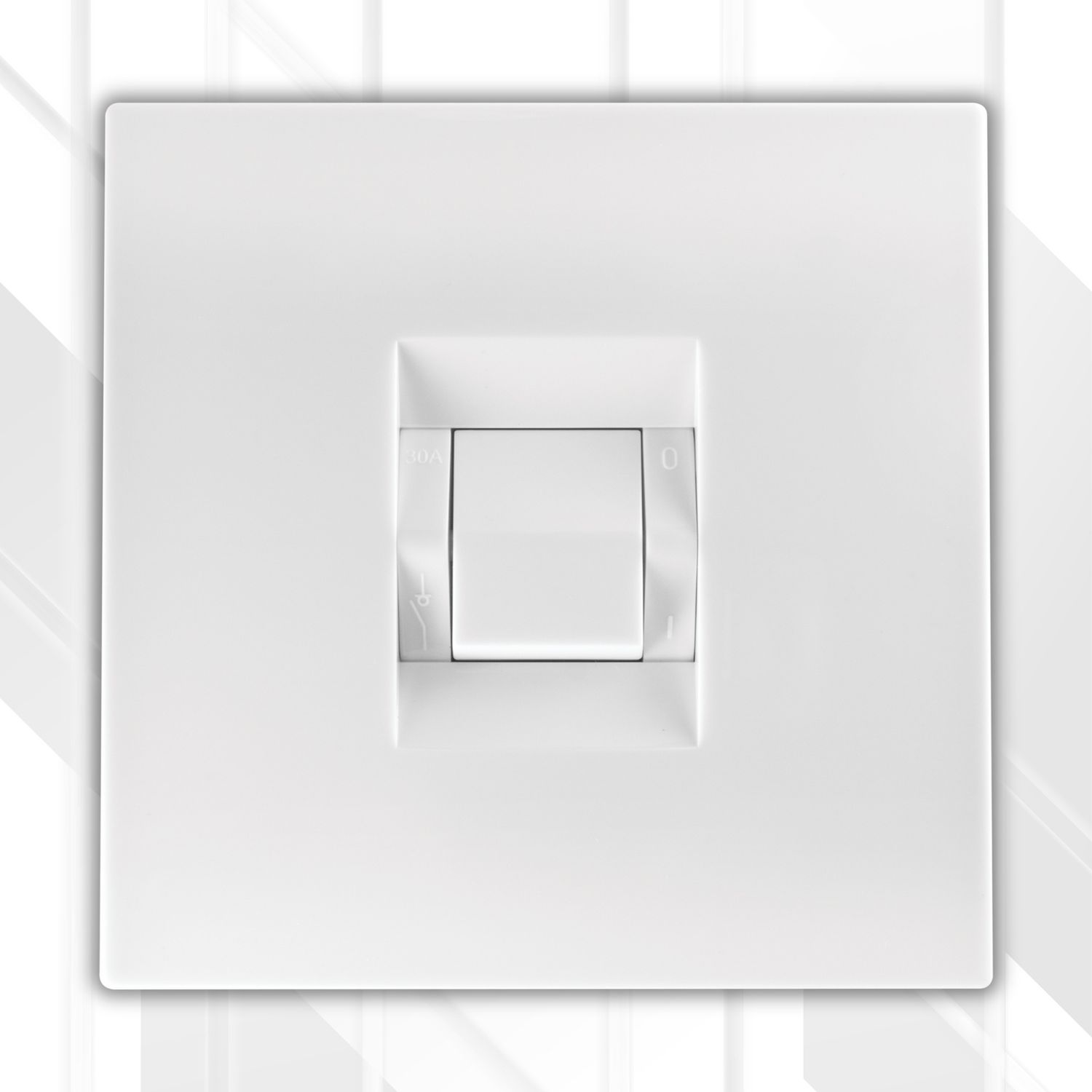 Crabtree TOPAZ 2P Isolator 4x4, Colour: White, Size: 30A